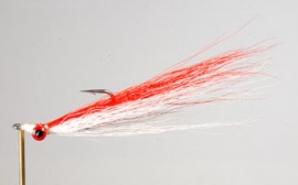 Clouser Red And White