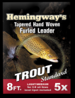 Hemingway's Furled Leader 8ft 5x