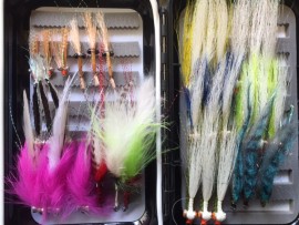 33 the Best Saltwater Fly Fishing Flies in a fly box