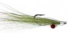 Clouser Olive And White