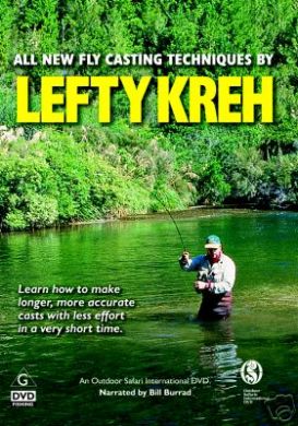 DVD Fly Fishing New Fly Casting Techniques Lefty Kreh